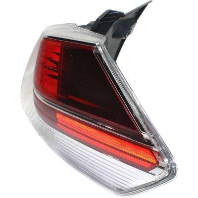 Rareelectrical - New Right Tail Lights Compatible With Nissan Rogue 2.5L 2014 2015 2016 By Part Numbers Ni2805102 - Image 2
