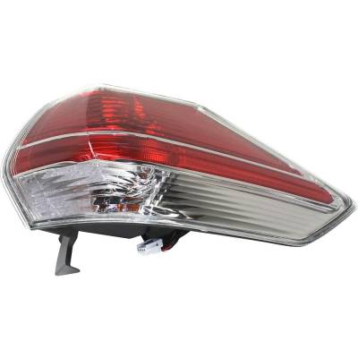 Rareelectrical - New Right Tail Lights Compatible With Nissan Rogue 2.5L 2014 2015 2016 By Part Numbers Ni2805102 - Image 6