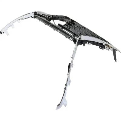 Rareelectrical - Painted Black Grille Assembly Compatible With Lexus Is350 Base 6 Cyl 3.5L 2014 For Models Without F - Image 3