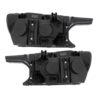 Rareelectrical - New Pair Of Halogen Headlight Compatible With Buick Rainier 2004-2007 By Part Number 15866078 - Image 2