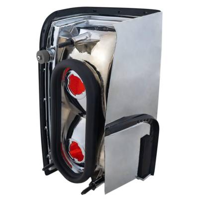 Rareelectrical - New Right Tail Lights Compatible With Lincoln Town Car 4.6L 5.0L 1990 1991 1992 1993 1994 1995 1996 - Image 4