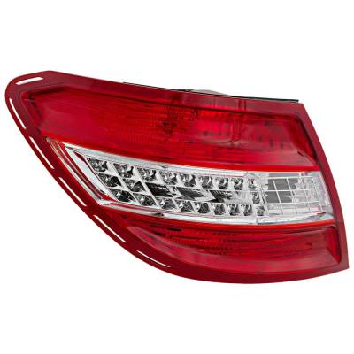 Rareelectrical - New Left Tail Lights Compatible With Mercedes-Benz C230 C300 Sport C300 C350 C63 Amg C250 2008 2009 - Image 2