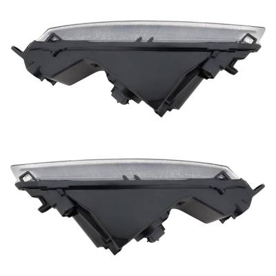 Rareelectrical - New Pair Of Daytime Running Lights Compatible With Volkswagen Tiguan 2.0L 2018 2019 2020 2021 By - Image 4