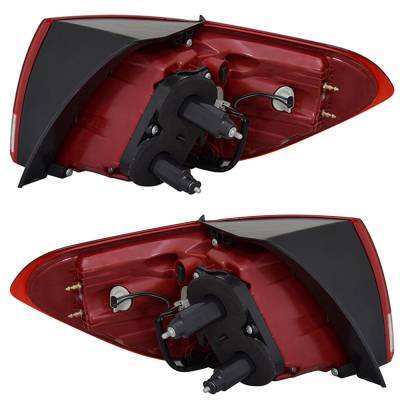 Rareelectrical - New Pair Of Tail Lights Compatible With Kia Sorento Ex L Lx S Sport Utility 4-Door 2019 2020 By Part - Image 2
