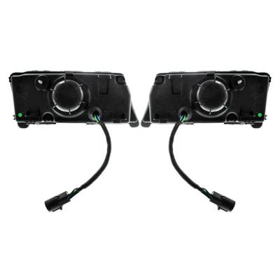 Rareelectrical - New Pair Of Halogen Headlight Compatible With Mercury Grand Marquis Lse Sedan 2003 By Part Number - Image 2