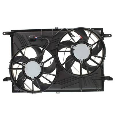 Rareelectrical - New Cooling Fan Compatible With Buick Enclave 2008-2017 By Part Number 20972760 23412299 23434158 - Image 2