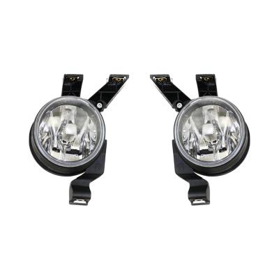 Rareelectrical - New Fog Light Pair Compatible With Volkswagen Beetle 1998 1999 2000 1C0941700a 1C0941699a 1C0 941 - Image 1
