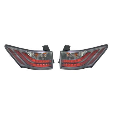 Rareelectrical - New Outer Tail Light Pair Compatible With Lexus Ct200h 2011 2012 2013 Lx2805106 81551-76010 - Image 2