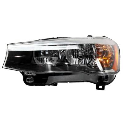 New Left Headlight Compatible With Bmw X3 Sport Utility 2015 By Part Number 63-11-7-334-073