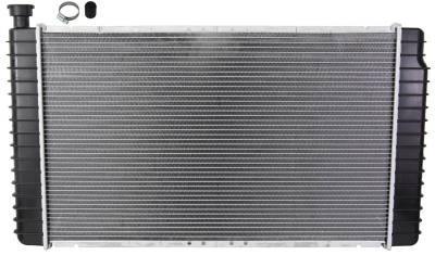 Rareelectrical - New Radiator Assembly Compatible With Chevy 88-96 C1500 Suburban C2500 C35 K1500 K2500 K3500 21372 - Image 3