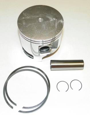 Rareelectrical - New Piston Kit Compatible With 1Mm Over Tiger Shark 96-97 Daytona Monte Carlo 98-99 Ts 770Cc - Image 2
