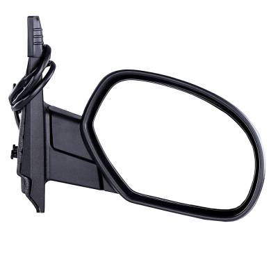 Rareelectrical - New Rh Door Mirror Compatible With Chevy 07-10 Suburban 1500 2500 Off Road Power W/ Heat Chrome - Image 2