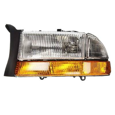 Rareelectrical - New Left Headlight Compatible With Dodge Dakota Slt Plus Sport Plus Extended Standard Cab 2004 By - Image 1