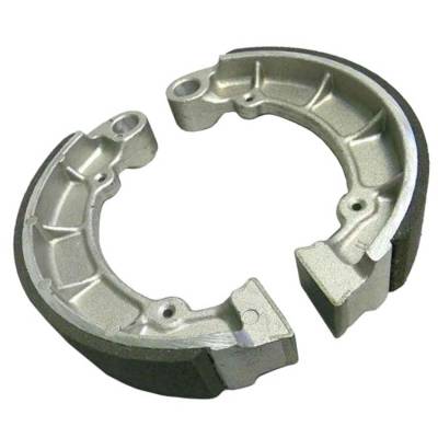 Rareelectrical - New Rear Brake Shoes Fits Kawasaki Atv Bayou 300 1989-2004 410481082 41048-1082 - Image 2