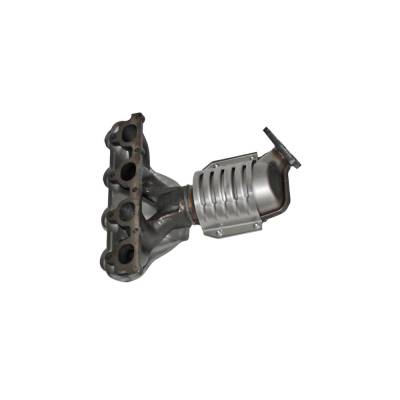 Rareelectrical - New Catalytic Converter Compatible With Honda Tc Civic 1996-1997 By Part Numbers 514005 642597 40248 - Image 2