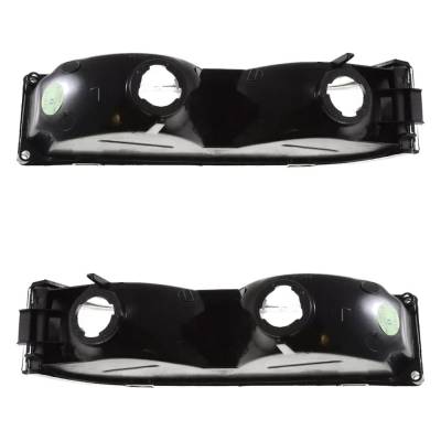 Rareelectrical - New Pair Of Daytime Running Lights Compatible With Chevrolet Gmc 1988-2002 By Part Numbers 5974338 - Image 4