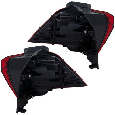 Rareelectrical - New Pair Of Outer Tail Lights Compatible With Volkswagen Tiguan S Se Sport Utility 2018-2023 By Part - Image 2