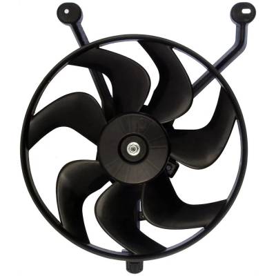 Rareelectrical - New Curved S-Blade Cooling Fan Assembly Compatible With Cadillac Allante Value Leader 8 Cyl 4.5L - Image 1