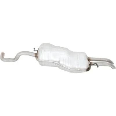 Rareelectrical - New Stainless Steel Muffler Compatible With Volkswagen Beetle Sport 4 Cyl 2.0L Passat Gl Tdi 4 Cyl - Image 6