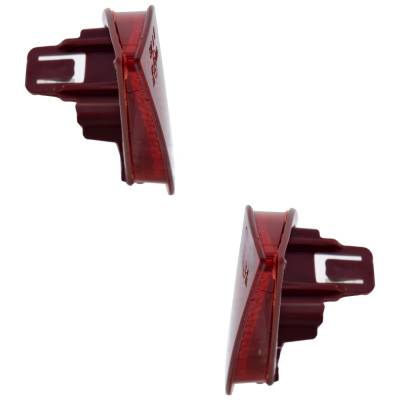 Rareelectrical - New Pair Of Reflector Assembly Compatible With Toyota Prius Base Hatchback Prius L Eco Hatchback - Image 3