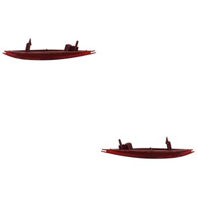 Rareelectrical - New Pair Of Reflector Assembly Compatible With Toyota Prius Base Hatchback Prius L Eco Hatchback - Image 4