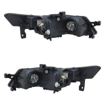 Rareelectrical - New Pair Of Tail Lights Compatible With Acura Tl 3.2L 2004 2005 By Part Numbers 762405-63884-3 - Image 2