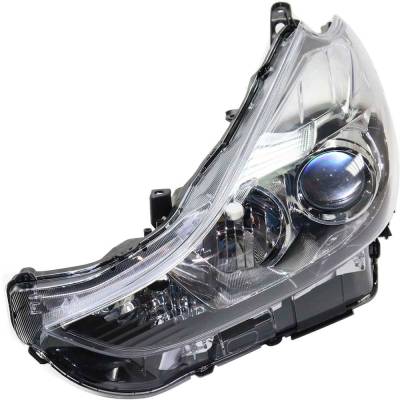 Rareelectrical - New Left Headlights Compatible With Toyota Prius V 1.8L 2015 2016 2017 2018 By Part Numbers - Image 2