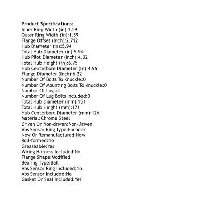 Rareelectrical - New Hub Assembly Compatible With Audi 2008 2009 2010 2011 2012 2013 2014 2015 2016 2017 2018 2020 - Image 4