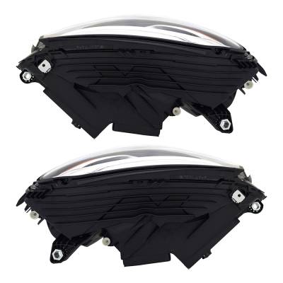 Rareelectrical - New Pair Of Headlights Compatible With Mercedes-Benz Glc63 Amg 4Matic Coupe 4-Door 4.0L 2018 2019 By - Image 4