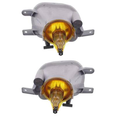Rareelectrical - New Pair Of Daytime Running Lights Compatible With Volvo Xc90 2003-2014 By Part Numbers Vo2593105 - Image 1