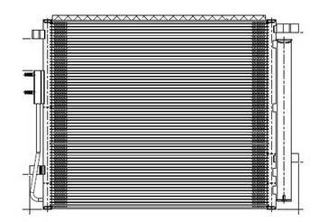 Rareelectrical - New Ac Condenser Compatible With 2013 Hyundai Santa Fe 2.0L L4 1998Cc 122 Cid Pfc Block Fit - Image 3