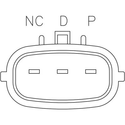 Rareelectrical - New 12V Regulator Compatible With Mazda 2002 2003 2004 2005 2006 2007 2008 2009 2010 2011 2012 By - Image 3