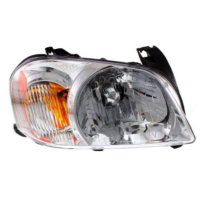New Passenger Side Halogen Headlight Compatible With Mazda Tribute I Sport 2005-2006 By Part Number
