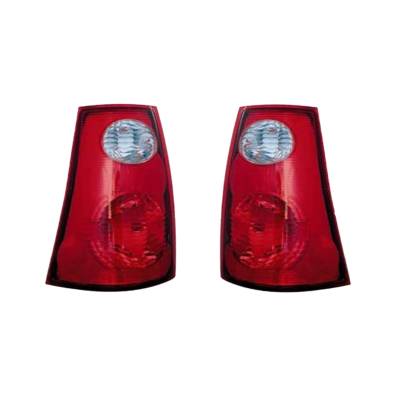 Rareelectrical - New Pair Of Tail Lights Compatible With Ford Explorer Sport Trac 2002-2003 Fo2801152 1L5z13404aa - Image 2