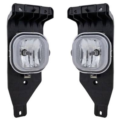 Rareelectrical - New Pair Of Daytime Running Lights Compatible With Ford 5.4L 6.0L 6.8L 2005 2006 2007 By Part - Image 3