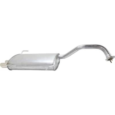 Rareelectrical - New Aluminized Steel Muffler Compatible With Infiniti Nissan Maxima Se 6 Cyl 3.0L Maxima Gle 6 Cyl - Image 5