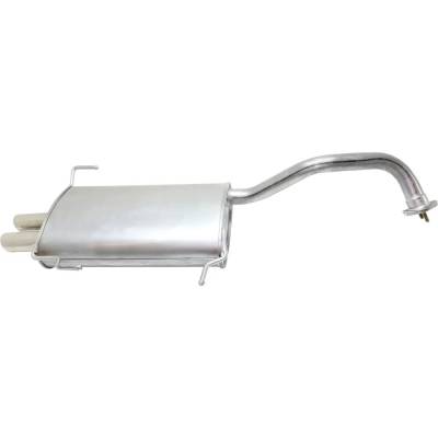 New Aluminized Steel Muffler Compatible With Infiniti Nissan I35 Base 6 Cyl 3.5L Maxima Se 6 Cyl