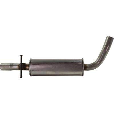 Rareelectrical - New Aluminized Steel Muffler Compatible With Volkswagen Golf City Base 4 Cyl 2.0L Beetle Base 4 Cyl - Image 4