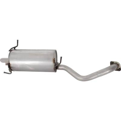 Rareelectrical - New Stainless Steel Muffler Compatible With Nissan Sentra Sl 4 Cyl 2.0L Sentra Base 4 Cyl 2.0L - Image 5