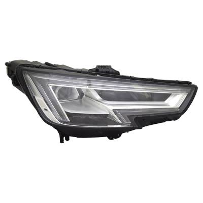 Rareelectrical - New Right Headlight Compatible With Audi A4 Quattro Komfort Sedan 4-Door 2017 2018 2019 By Part - Image 1