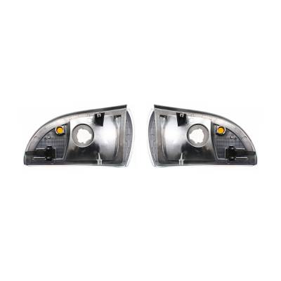 Rareelectrical - New Pair Of Side Marker Light Compatible With Chevrolet Caprice 1991-1996 5976556 Gm2521120 5976555 - Image 3