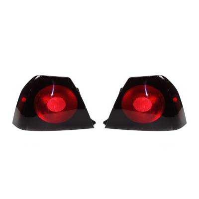 Rareelectrical - New Pair Of Outer Tail Lights Compatible With Chevrolet Impala 2004 2005 By Part Numbers 19169010 - Image 2