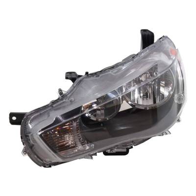Rareelectrical - New Left Side Headlights Compatible With Mitsubishi Outlander Es 2010 2011 2012 2013 By Part Numbers - Image 3