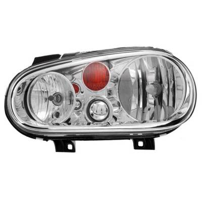 New Left Headlight Compatible With Volkswagen Golf Gti 1.8T Gl Gls Hatchback 2002-2006 By Part