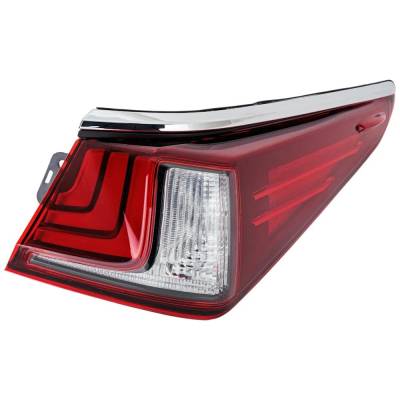New Right Outer Tail Light Compatible With Lexus Es250 Premium 4 Cyl 2.5L Es300h Base 4 Cyl 2.5L