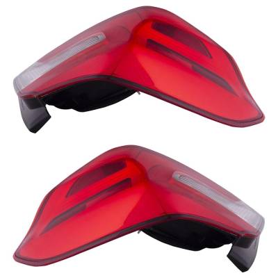 Rareelectrical - New Pair Of Tail Lights Compatible With Subaru Wrx Sti Wrx 2015 2016 2017 2018 2019 2020 2021 By - Image 5