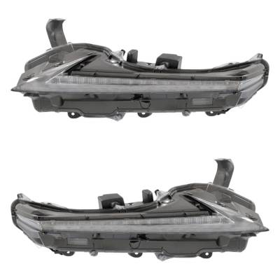 Rareelectrical - New Daytime Running Lights Compatible With Lexus Nx200t Nx300h Nx300 2015 2016 2017 2018 2019 2020 - Image 2