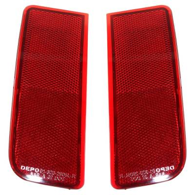 New Pair Of Daytime Running Lights Compatible With Subaru Outback 2010 2011 2012 2013 2014 By Part