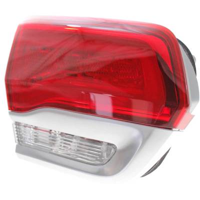 Rareelectrical - New Left Tail Lights Compatible With Jeep Grand Cherokee Grand Cherokee Wk 3.0L 3.6L 5.7L 2014 2015 - Image 2