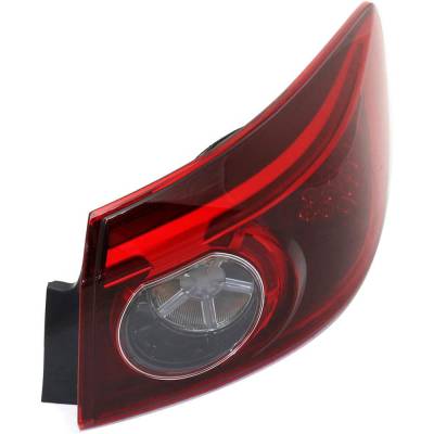 Rareelectrical - New Right Tail Lights Compatible With Mazda 3 2.0L 2.5L 2014-2014 By Part Numbers Ma2805114 - Image 3